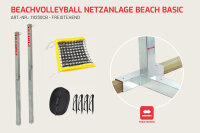 Beachvolleyball Netzanlage Beach Basic - Bundle