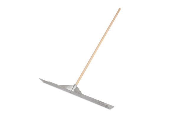 Sandschieber (Version 1), komplett mit Holzstiel